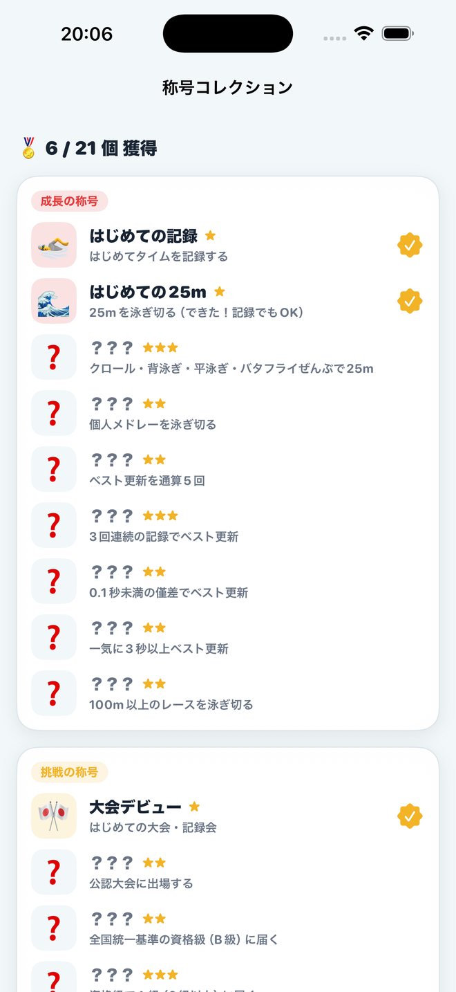称号コレクション