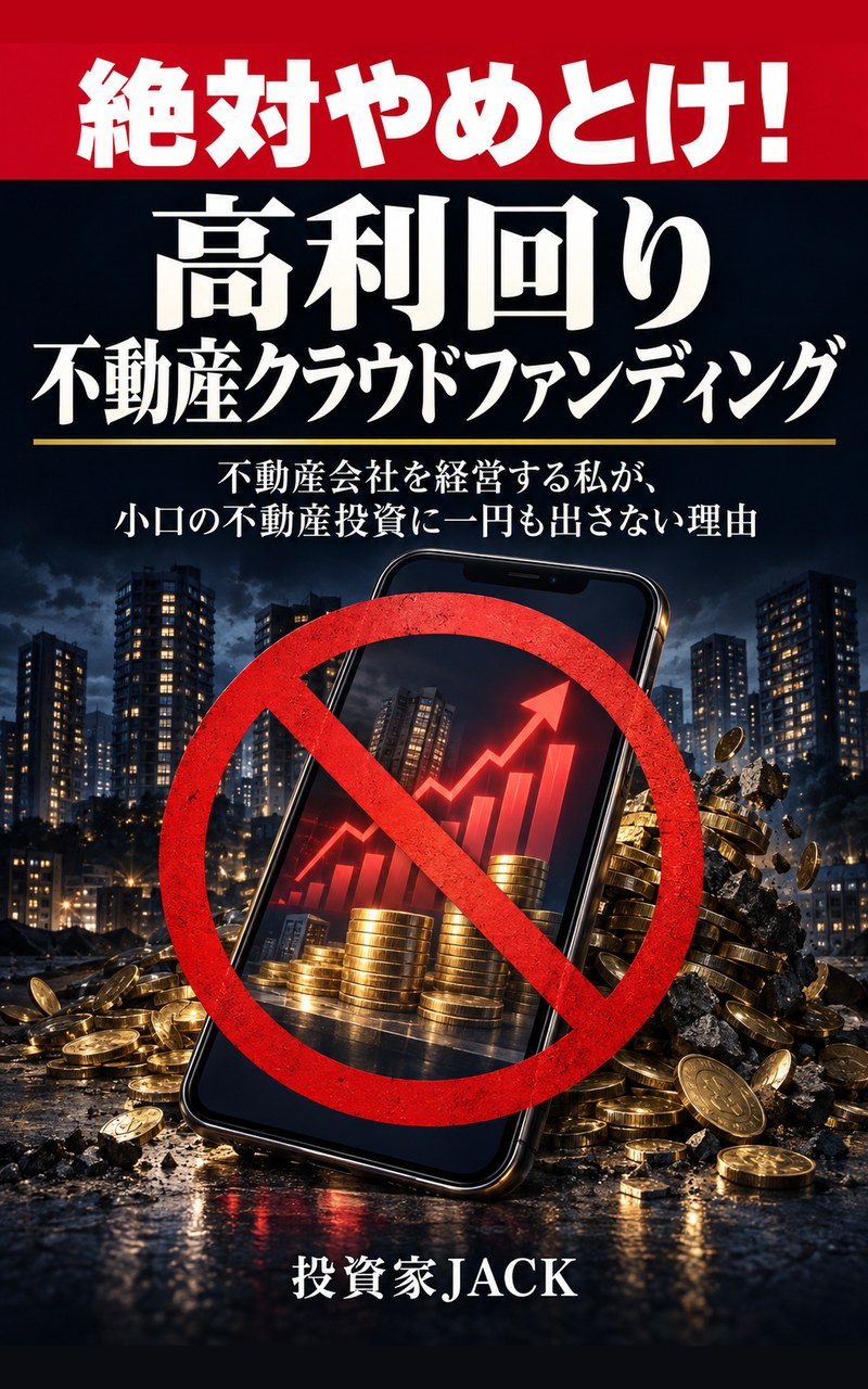 絶対やめとけ！高利回り不動産クラウドファンディング